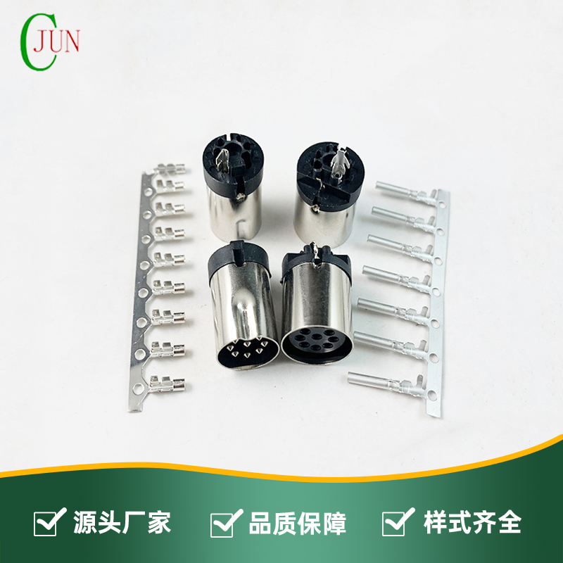大DIN8P公母-打端子式