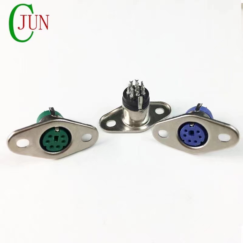 mini din 菱形母座(五金）